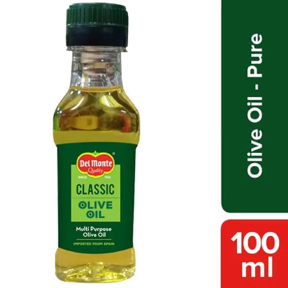 Del Monte Classic Multipurpose Olive Oil, 100 ml Plastic Bottle-1.webp